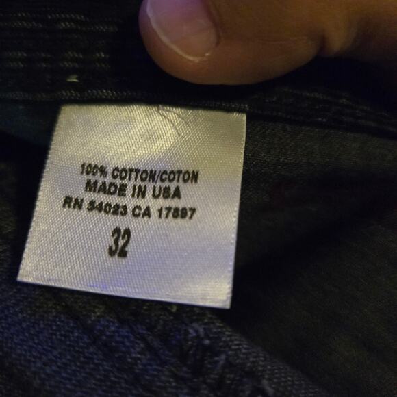 AG Brooklyn Slim Boot Corduroy Jeans 32 Made in USA - Picture 7 of 8